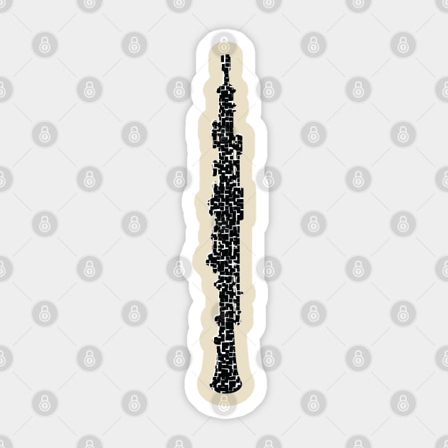 Oboe Sticker by GramophoneCafe